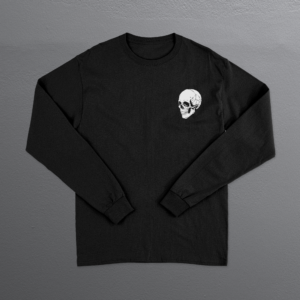 SKULL LONG SLEEVE SHIRT